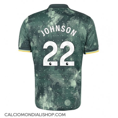 Maglie da calcio Tottenham Hotspur Brennan Johnson #22 Terza Maglia 2024-25 Manica Corta